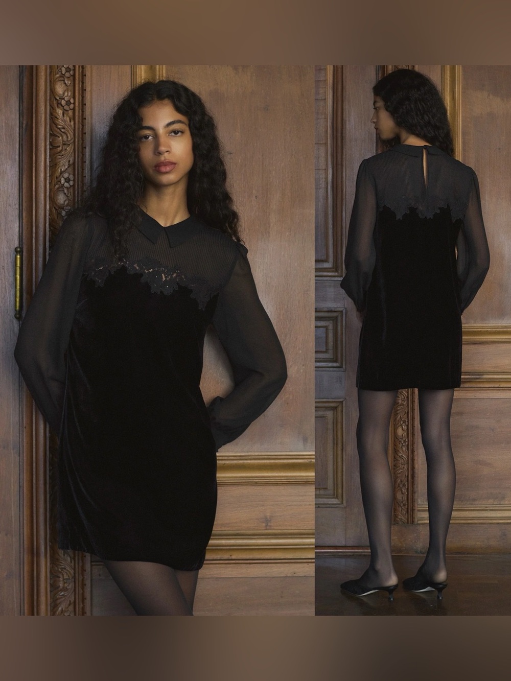 Doen Madelynne Dress in Black